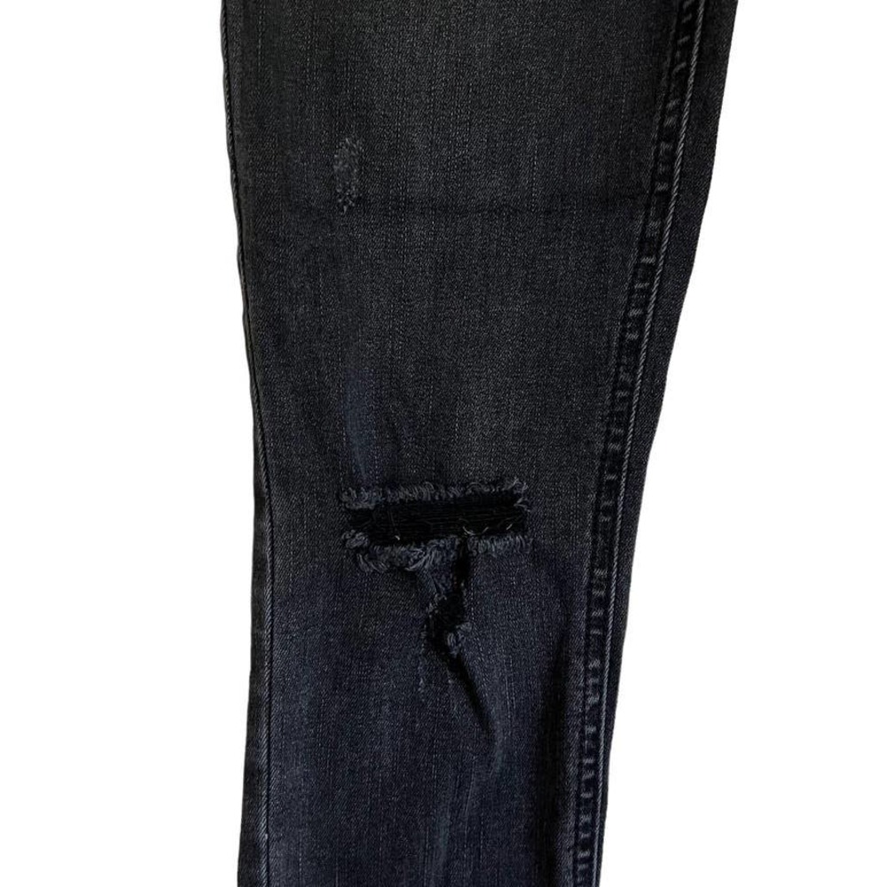 Free People High Rise Distressed Skinny Jeans Size 25 - Picture 13 of 16